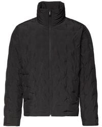 Calvin Klein - Quilted High-Neck Zip-Up Jacket - Lyst