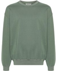 AURALEE - Crew-neck Cotton Sweatshirt - Lyst