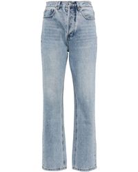 AEXAE - High-rise Straight-leg Jeans - Lyst