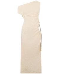 Roberto Cavalli - Robe Mi-Longue À Une Épaule - Lyst