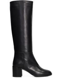 Via Roma 15 - Bottes En Cuir De Veau - Lyst