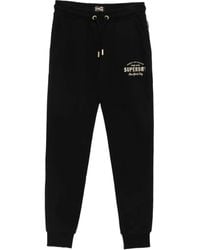 Superdry - Logo-Embroidered Track Pants - Lyst