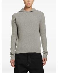 Rick Owens - Tower Vilten Hoodie - Lyst