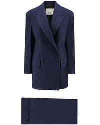 Hevò - Rocchetta Double-Breasted Suit - Lyst