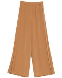 Max Mara - Mxmzero Split Trousers - Lyst