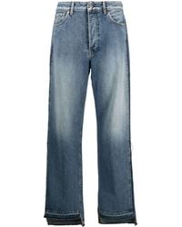3x1 - Halbhohe Wide-Leg-Jeans - Lyst