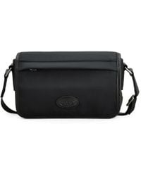Tod's - Kuriertasche Mit Logo-Patch - Lyst