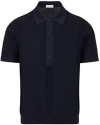 Paolo Pecora - Polo En Maille Texturée - Lyst