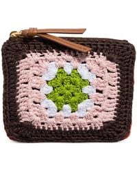 Miu Miu - Crochet Zipper Pouch - Lyst