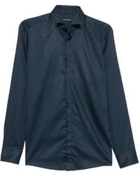 Carlo Pignatelli - Spread-Collar Slim-Fit Shirt - Lyst