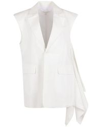Niccolò Pasqualetti - Chaleco Drapeado Con Bolsillo - Lyst