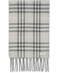Burberry - Sciarpa Reversibile Knight Stamp - Lyst