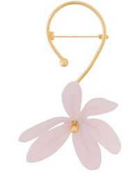 Marni Brosche mit Blumendesign - Pink
