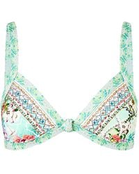 CAMILLA - Just Coasting Bikini Top - Lyst