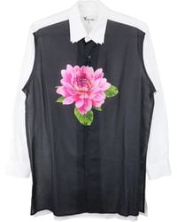 Y's Yohji Yamamoto - フローラル パネルシャツ - Lyst