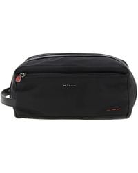 Kiton - Logo-Lettering Zipped Wash Bag - Lyst