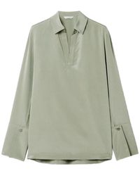 Max Mara - Blusa Dover Con Scollo A V - Lyst