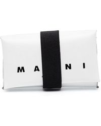 Marni - Logo-print Tri-fold Wallet - Lyst