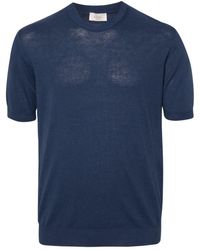 Altea - Crew-neck Knitted T-shirt - Lyst