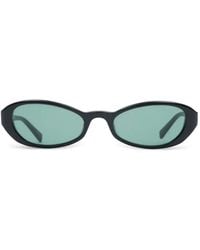 Saint Laurent - Oval-Frame Sunglasses - Lyst