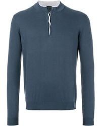 Dell'Oglio - Klassisches Henley-Hemd - Lyst