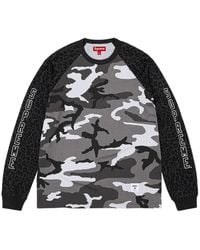 Supreme - Wildlife Camo-Print Raglan-Sleeve Top - Lyst