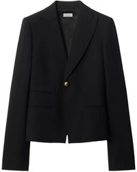 Burberry - Wool Tailored Jacket - Lyst