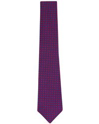 Kiton - Geometric-Pattern Silk Tie - Lyst