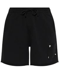 Palm Angels - Logo-Patch Drawstring Shorts - Lyst
