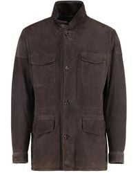 Moorer - Button-Fastening Flap-Pocket Jacket - Lyst