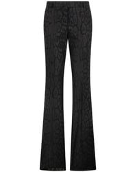 Roberto Cavalli - Printed Flared Trousers - Lyst