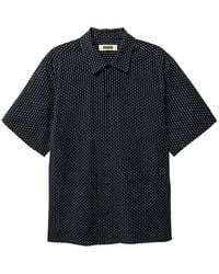 Woodbird - Wbwang Shiko Striped Short-Sleeve Shirt - Lyst