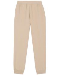 Burberry - Logo-print Stretch-cotton Track Trousers - Lyst