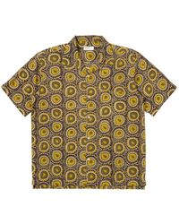 Universal Works - Camp-Print Short-Sleeve Shirt - Lyst