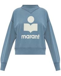 Isabel Marant - Sweater Met Logoprint - Lyst