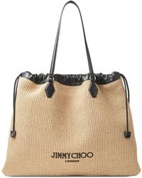 Jimmy Choo - Borsa Tote Grande Con Coulisse - Lyst
