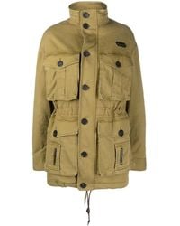 DSquared² - Multi-Pocket Funnel-Neck Jacket - Lyst