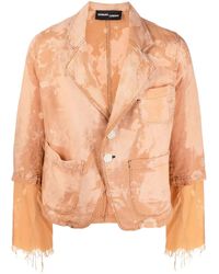 Edward Cuming - Blazer De Manga Corta - Lyst