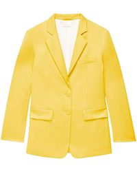 Another Tomorrow - Single-Breasted Blazer - Lyst
