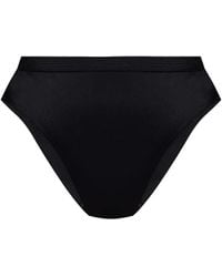 Versace - High-Waisted Bikini Bottom - Lyst