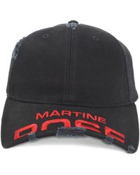Martine Rose - Distressed Embroidered Baseball Cap - Lyst