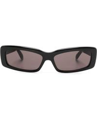 Balenciaga - Oversized Rectangle-frame Sunglasses - Lyst