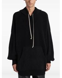 Rick Owens - Sweatshirt With Hood And Pocket - Lyst