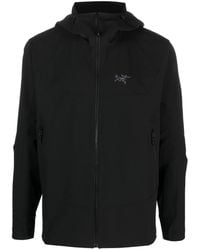 Arc'teryx - Logo-Embroidered Zip-Up Jacket - Lyst