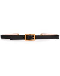 Versace Cinturón con charm Medusa - Negro
