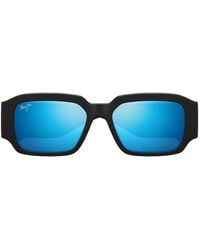 Maui Jim - Kupale Rectangle Sunglasses - Lyst