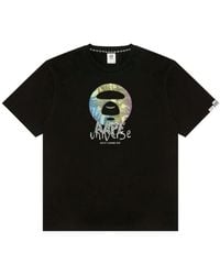 Aape By A Bathing Ape - Aapeunvs Moonface Graphic-Print T-Shirt - Lyst