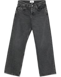 Citizens of Humanity - Button-Fastening Wide-Leg Jeans - Lyst