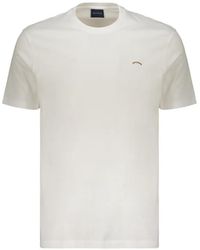 Paul & Shark - Logo-Patch Short-Sleeve T-Shirt - Lyst