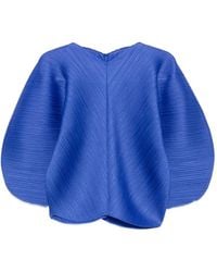 Pleats Please Issey Miyake - Coast Pleated Top - Lyst